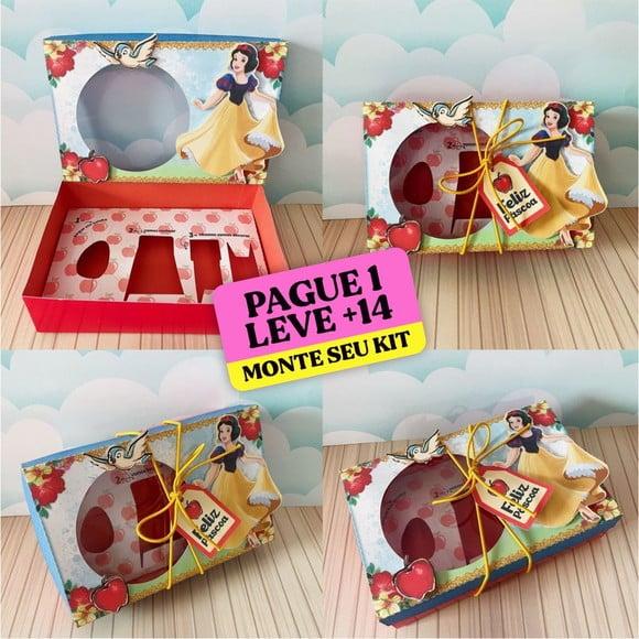 Arquivo de Corte Caixa Mini Confeiteiro Branca de Neve 2