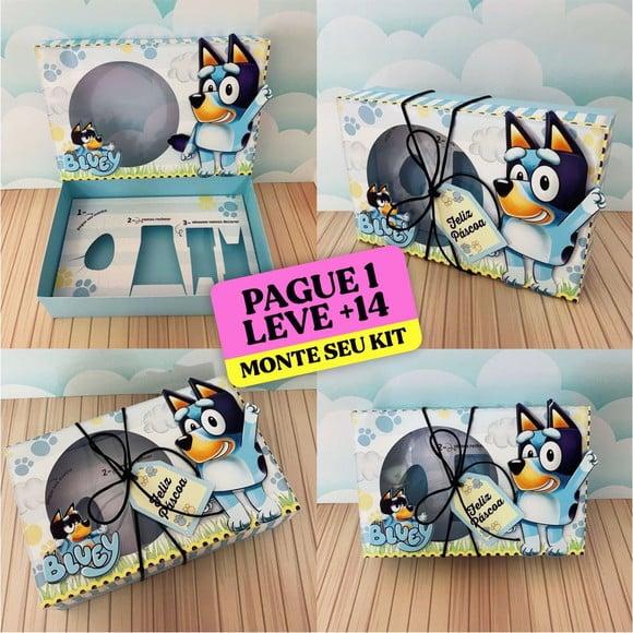 Arquivo de Corte Caixa Mini Confeiteiro Bluey
