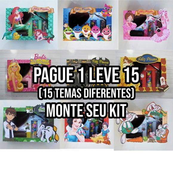Arquivo de corte Caixa Mini Confeiteiro 41 temas ST/PDF+14