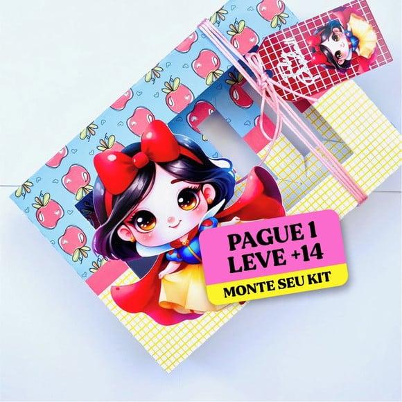 Arquivo de Corte Caixa Mini Confeiteiro Branca de Neve