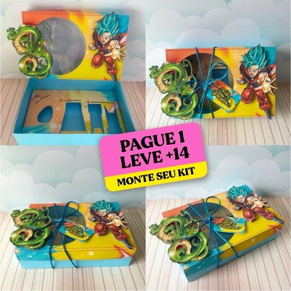 Arquivo de Corte Caixa Mini Confeiteiro Dragon Ball