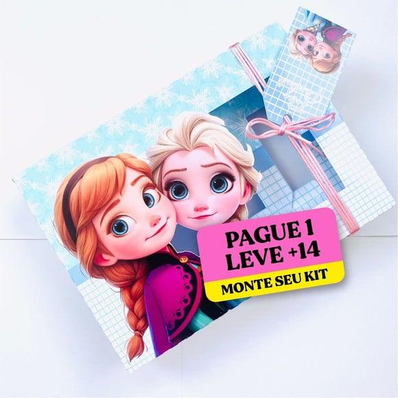 Arquivo de Corte Caixa Mini Confeiteiro Frozen