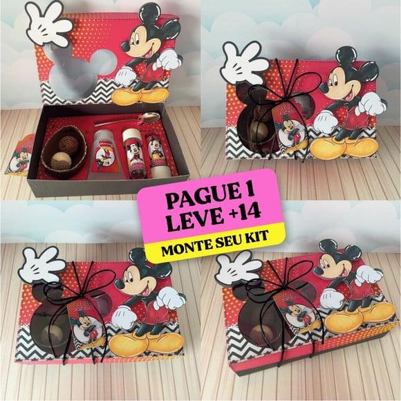 Arquivo de Corte Caixa Mini Confeiteiro Mickey