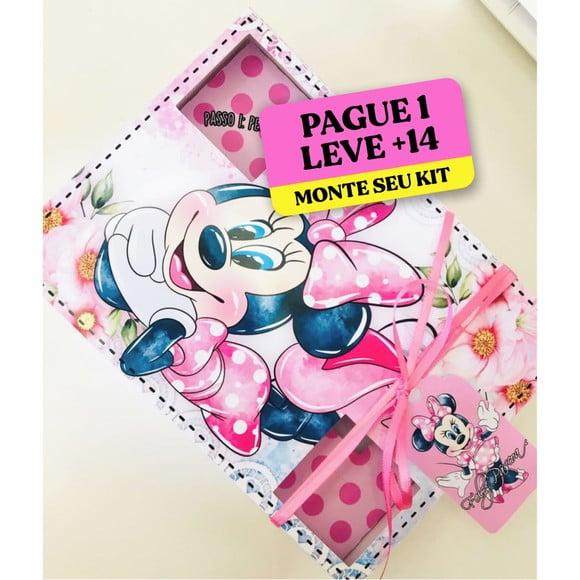 Arquivo de Corte Caixa Mini Confeiteiro Minnie Rosa 3