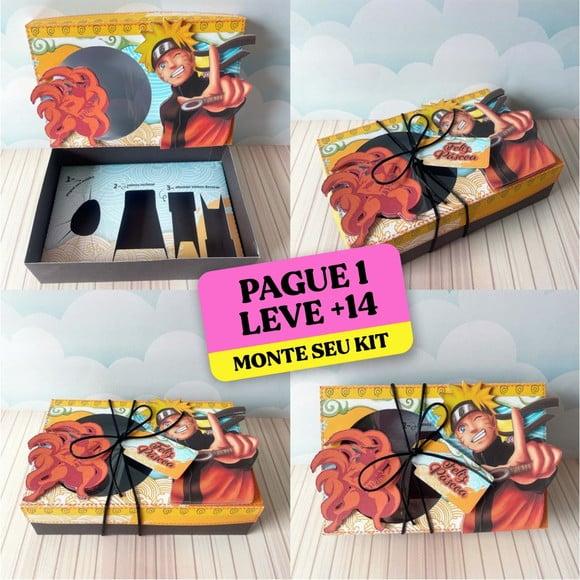 Arquivo de Corte Caixa Mini Confeiteiro Naruto