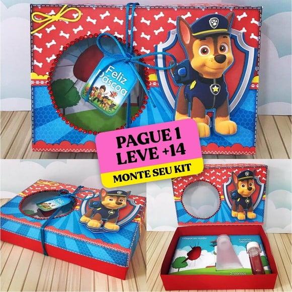 Arquivo de Corte Caixa Mini Confeiteiro Patrulha Canina 3