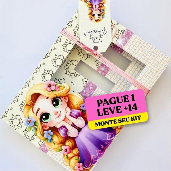 Arquivo de Corte Caixa Mini Confeiteiro Rapunzel