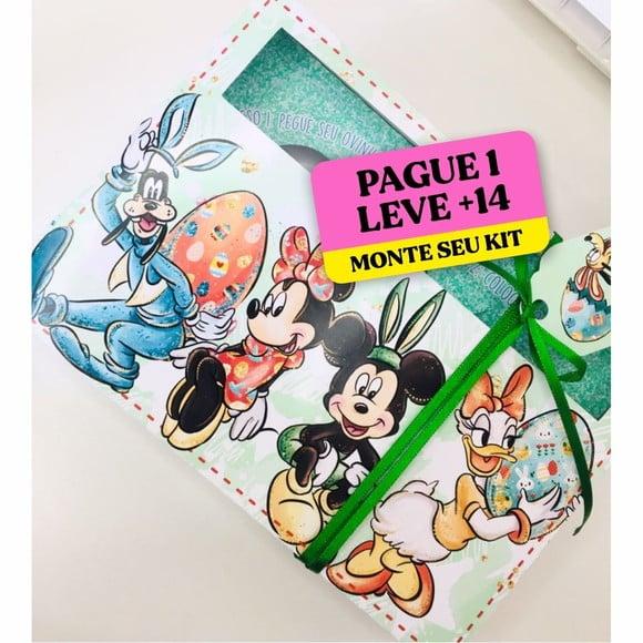 Arquivo de Corte Caixa Mini Confeiteiro Turma do Mickey