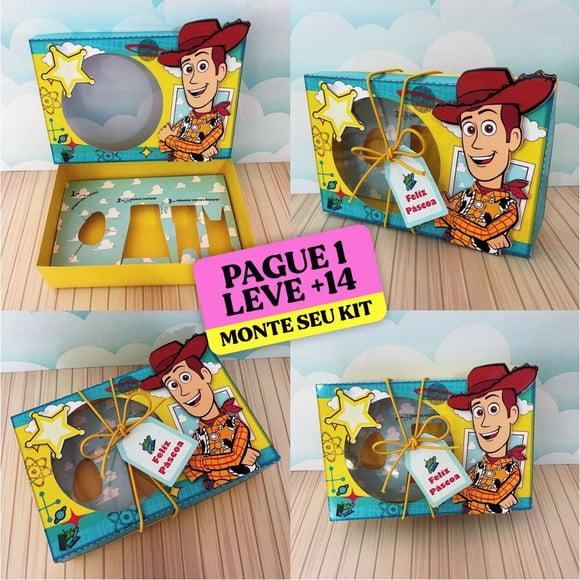 Arquivo de Corte Caixa Mini Confeiteiro Toy Story