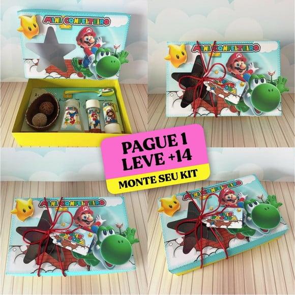 Arquivo de Corte Caixa Mini Confeiteiro Super Mario 2