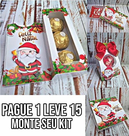 Arquivo de Corte Caixas de Natal 16