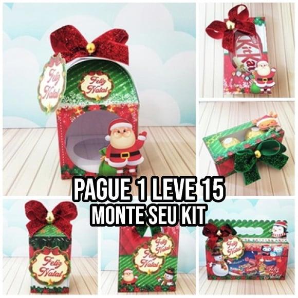Arquivo de Corte Caixas de Natal 5