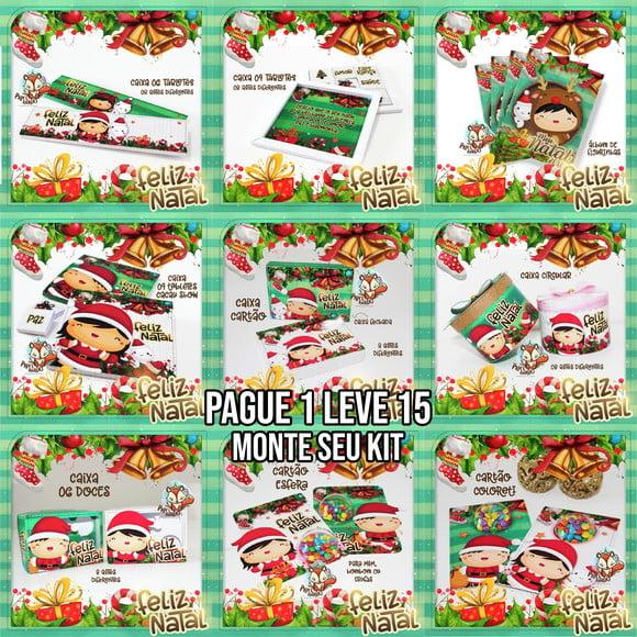 Arquivo de Corte Caixas de Natal 6
