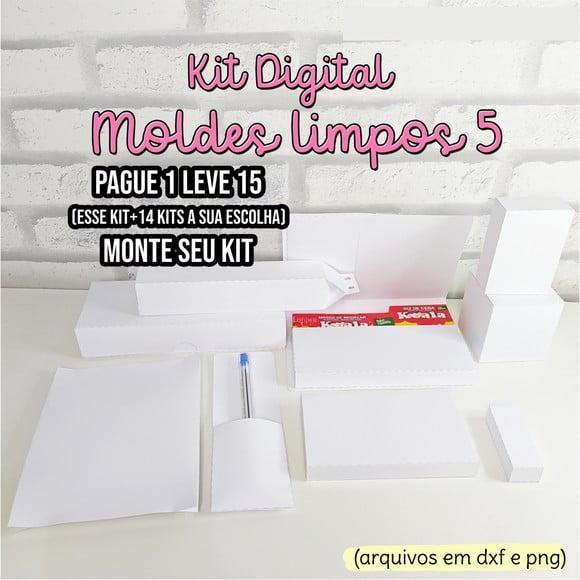 Arquivo de Corte Caixas Diversas Molde Limpo 4