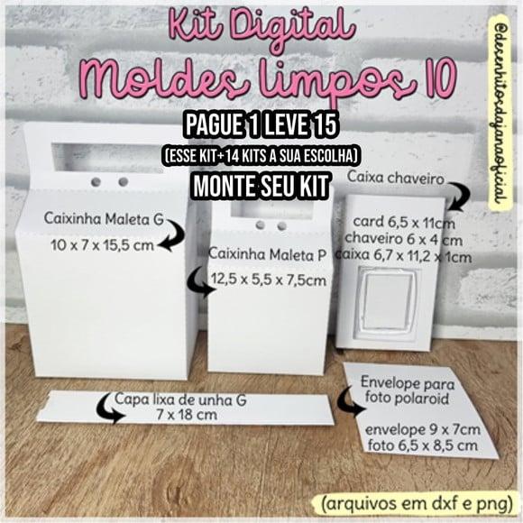 Arquivo de Corte Caixas Diversas Molde Limpo 9