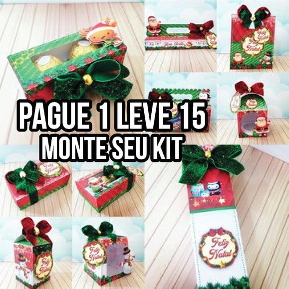 Arquivo de Corte Caixas Natal 3