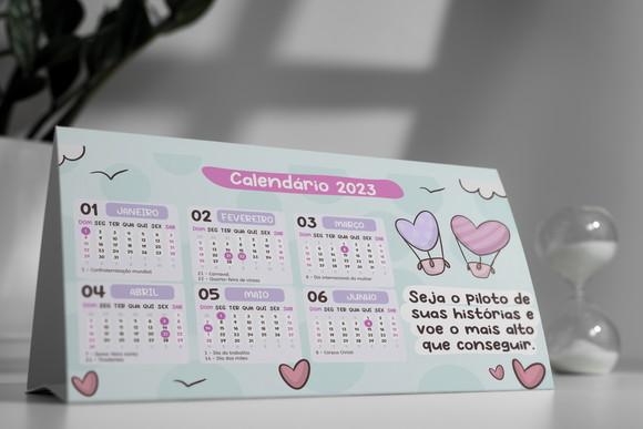 Arquivo de Corte Calendário 2023 pdf + 14