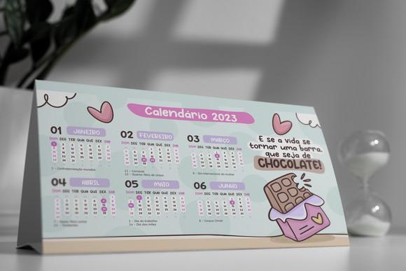 Arquivo de Corte Calendário 2023 pdf + 14