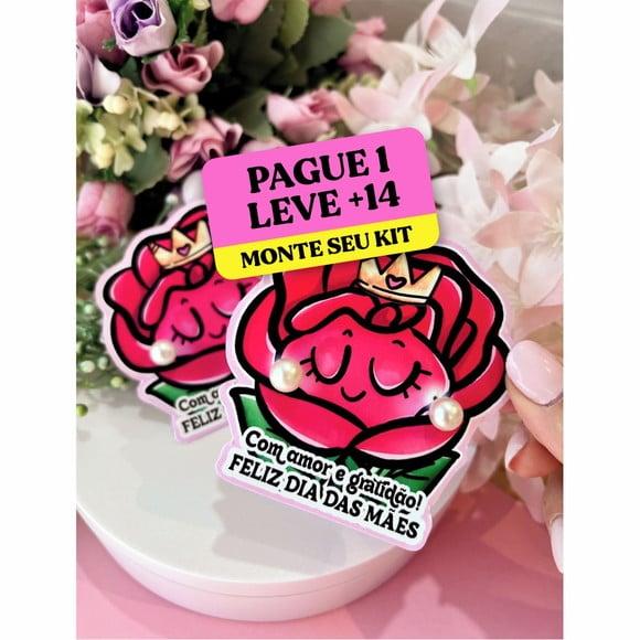 Arquivo de Corte Card Brinco Rosa Vermelha Dia das Mães