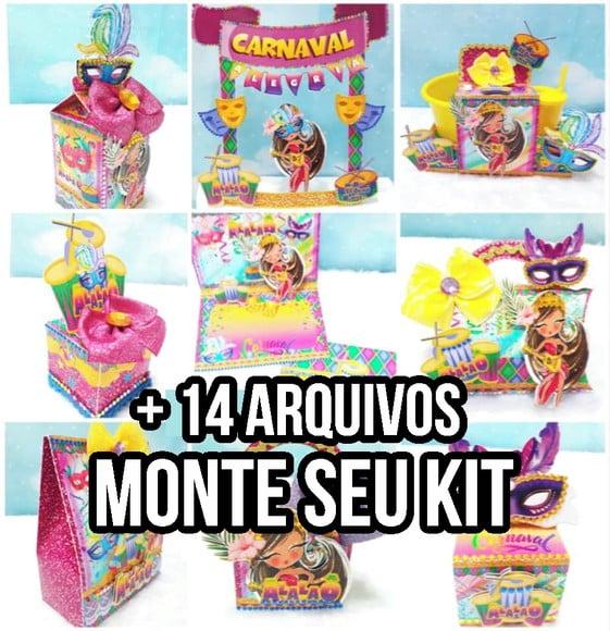 Arquivo de corte Carnaval STUDIO +14 ARQUIVOS