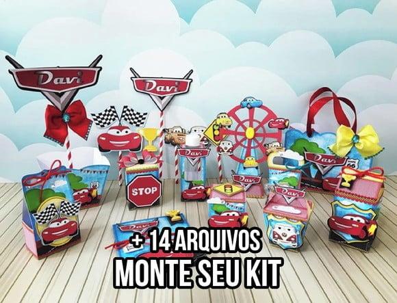 Arquivo de corte Carros 3 STUDIO + 14 ARQUIVOS