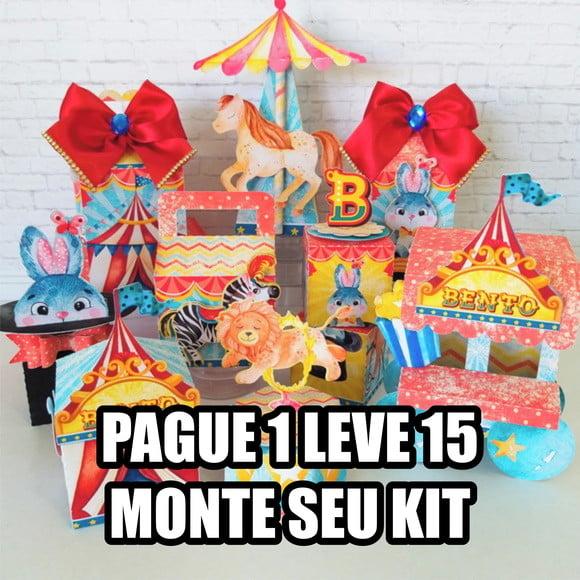 Arquivo de corte Circo Menino 1 STUDIO E PDF+14 ARQUIVOS