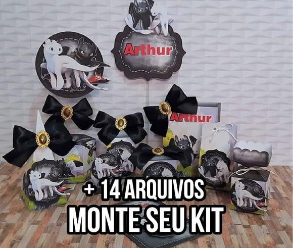 Arquivo de corte Como treinar o seu dragão STUDIO +14 ARQUIV