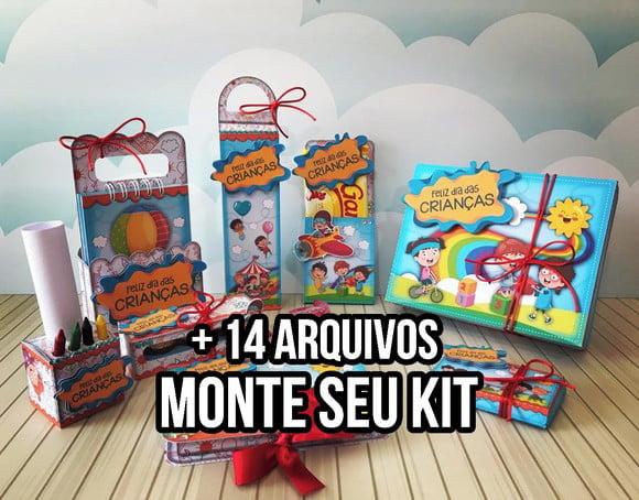Arquivo de Corte Dia das Crianças 2 STUDIO/PDF + 14 ARQUIVOS