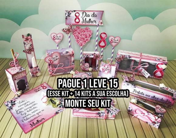 Arquivo de Corte Dia da Mulher 3 Studio/pdf +14