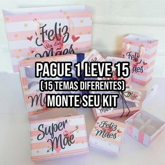 Arquivo de corte Dia das Mães 4 STUDIO E PDF+14 ARQUIVOS