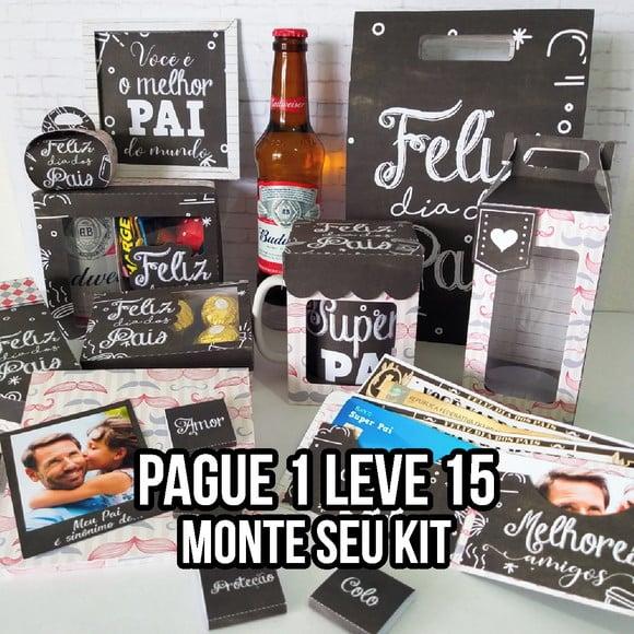 Arquivo de corte Dia dos Pais 5 STUDIO E PDF + 14 ARQUIVOS
