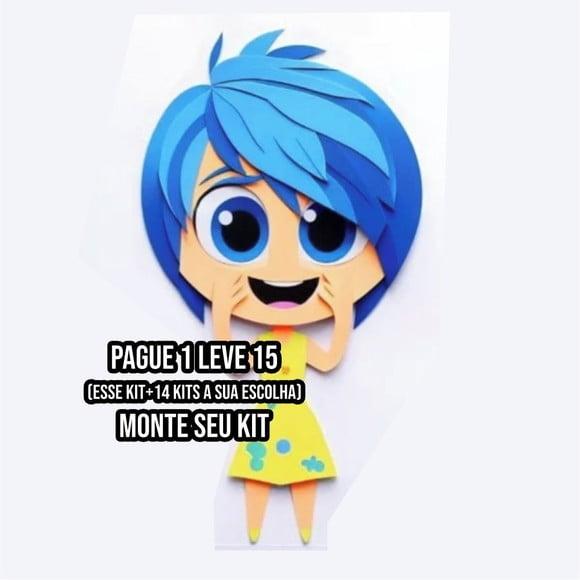 Arquivo de Corte Divertida Mente Camadas 1