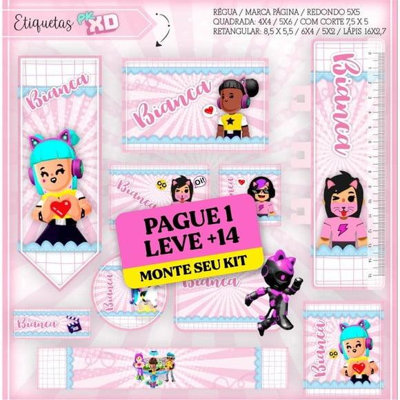 Arquivo de Corte Etiqueta Escolar Roblox 1