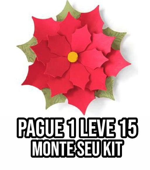 Arquivo de corte Flor Natal 2 STUDIO +14 ARQUIVOS