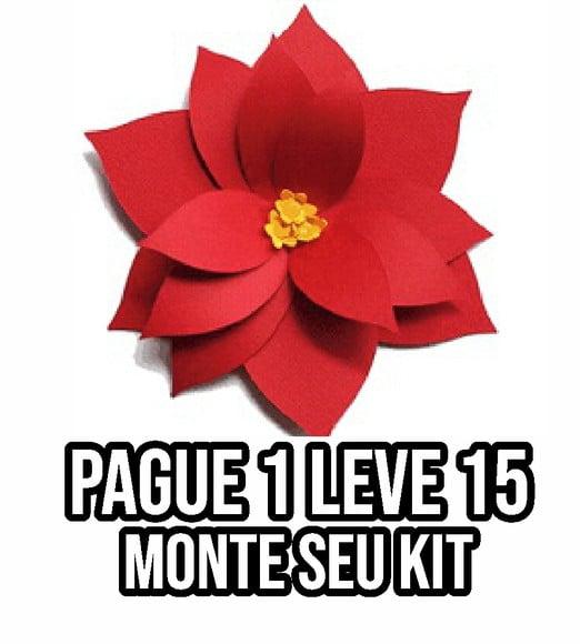 Arquivo de corte Flor Natal STUDIO +14 ARQUIVOS