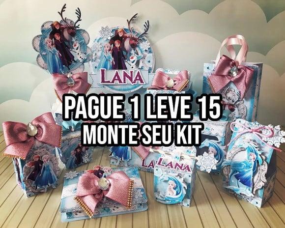 Arquivo de corte Frozen 3 STUDIO/PDF +14 ARQUIVOS