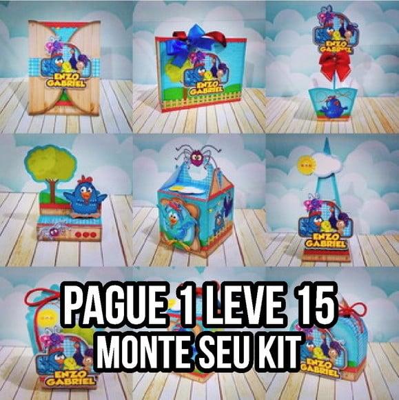 Arquivo de corte Galinha Pintadinha 1 STUDIO +14 ARQUIVOS