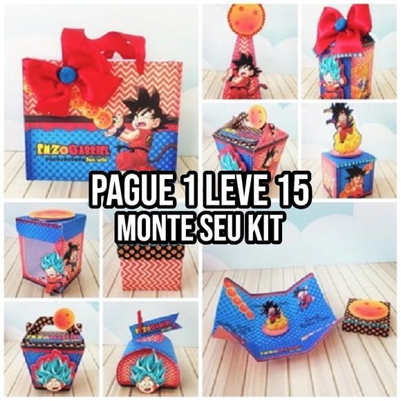Arquivo de corte Goku STUDIO +14 ARQUIVOS