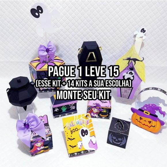 Arquivo de Corte Halloween 3 Studio/pdf+14 Arquivos