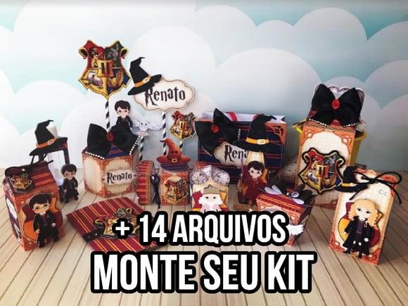 Arquivo de corte Harry Potter STUDIO/PDF+14 ARQUIVOS