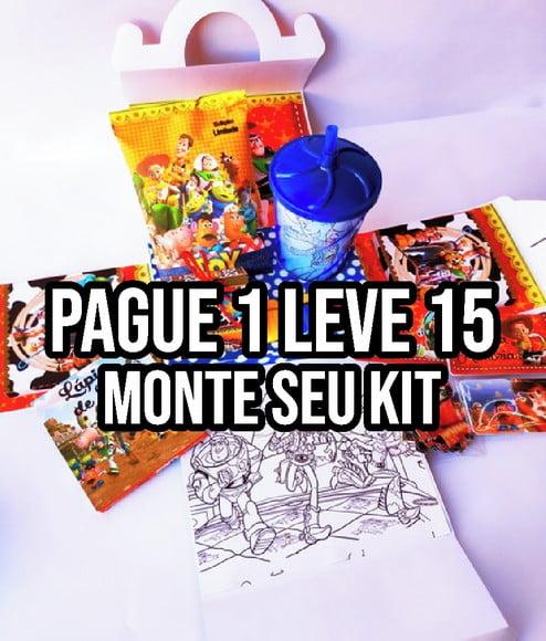 Arquivo de corte Kit diversão Toy Story STUDIO/PDF+14