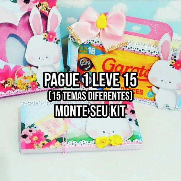 Arquivo de corte Kit Páscoa Menina 3 STUDIO E PDF+14 ARQUIVO