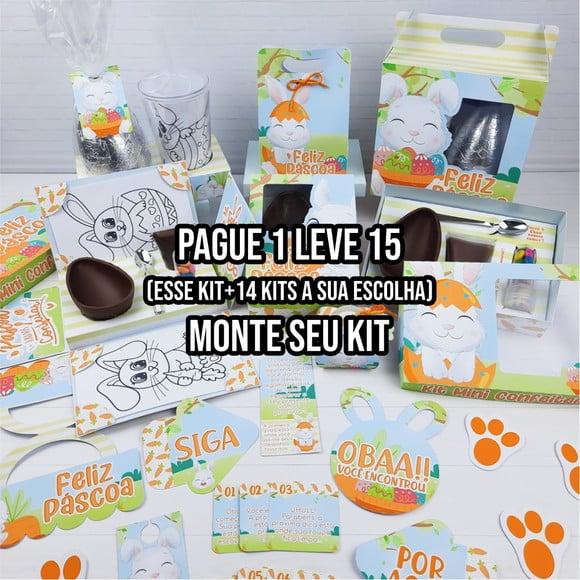 Arquivo de Corte Kit Páscoa Pdf/studio