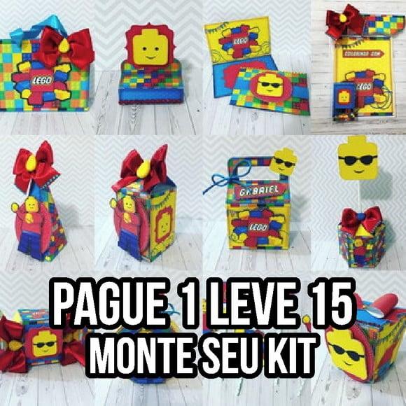 Arquivo de corte Lego STUDIO + 14 ARQUIVOS