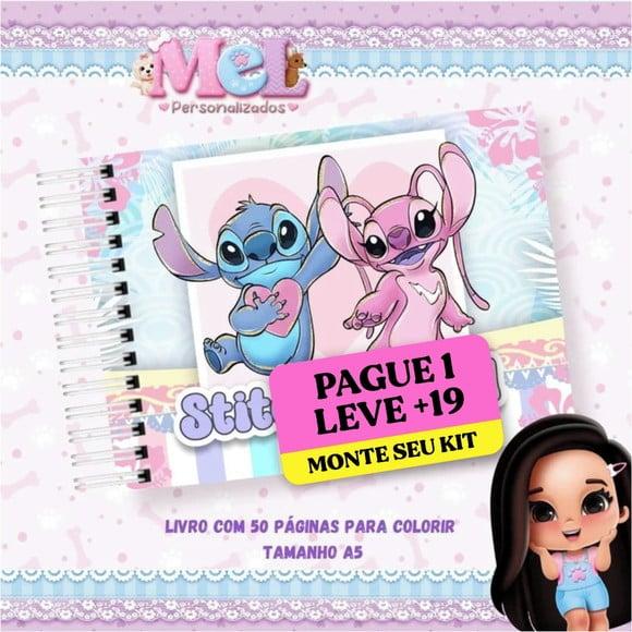 Arquivo de Corte Livro de Colorir Bobbie Goods Stitch Angel