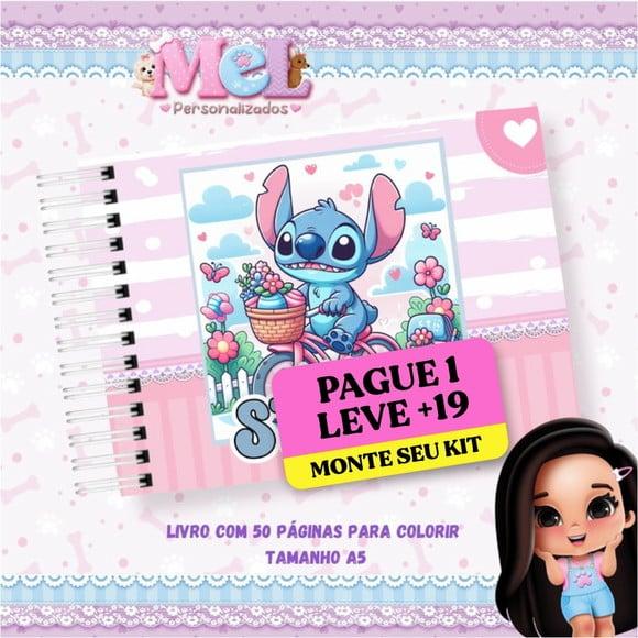 Arquivo de Corte Livro de Colorir Bobbie Goods Stitch