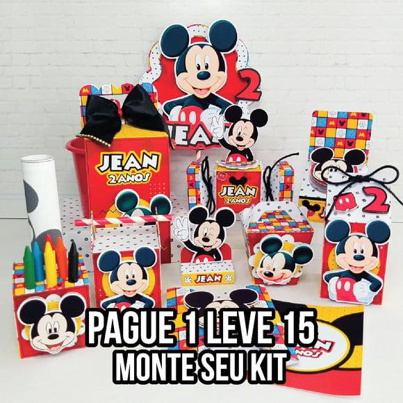 Arquivo de corte Mickey 2 STUDIO/PDF +14 ARQUIVOS
