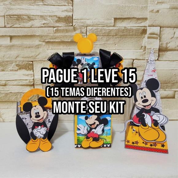 Arquivo de corte Mickey 1 STUDIO/PDF +14 ARQUIVOS