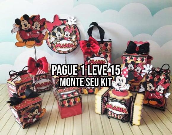 Arquivo de corte Mickey e Minnie STUDIO/PDF +14