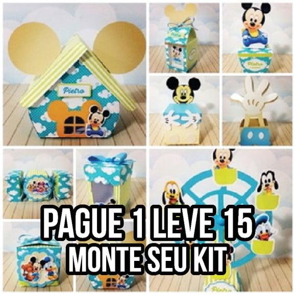 Arquivo de corte Mickey Baby 2 STUDIO +14 ARQUIVOS